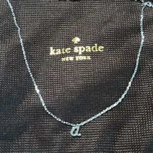 Excellent like new initial ‘a’ necklace